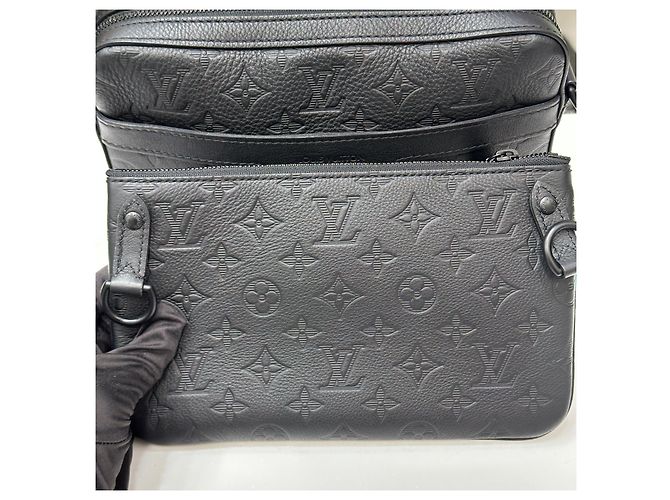 Louis Vuitton Borsa a tracolla Shadow Trio Nero - vista 8