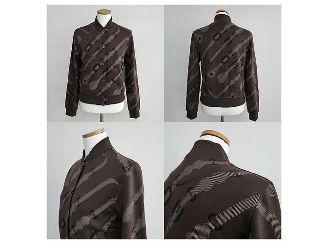Hermès Set con giacca varsity Coaching Remix e pantaloni da jogging da donna Nero - vista 6