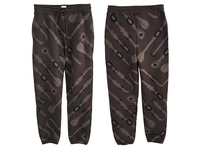 Hermès Set con giacca varsity Coaching Remix e pantaloni da jogging da donna Nero - vista 7