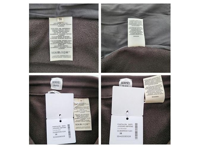 Hermès Set con giacca varsity Coaching Remix e pantaloni da jogging da donna Nero - vista 8