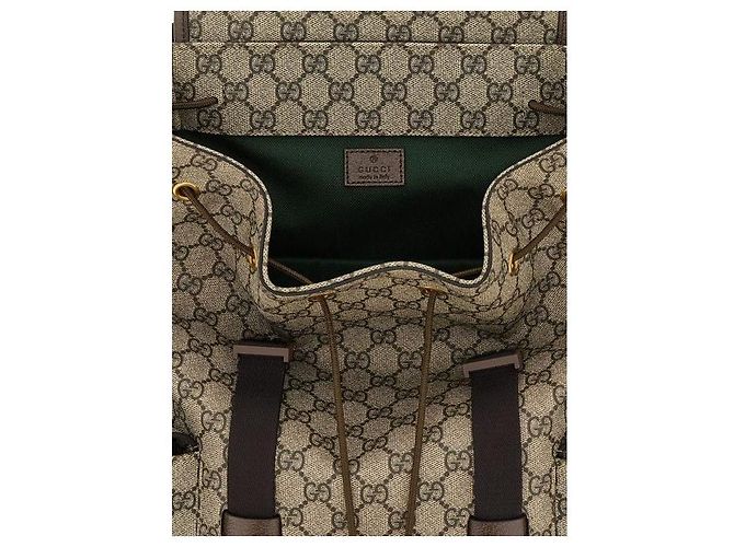 Gucci Zaino Ophidia Large Marrone - vista 5