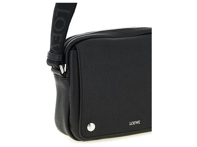 Loewe Bolsa Messenger Medium em couro de bezerro de grão flexível - vista 6