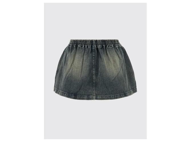 Balenciaga Minifalda Azul - vista 6