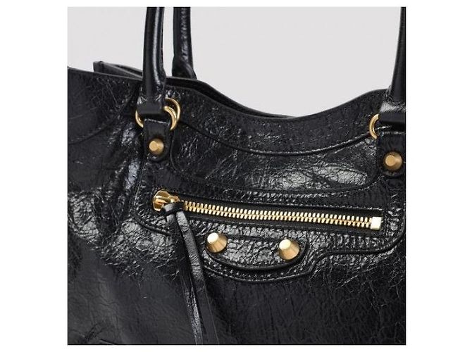 Balenciaga Le City Mini Tote Bag con accenti in oro vintage - vista 8