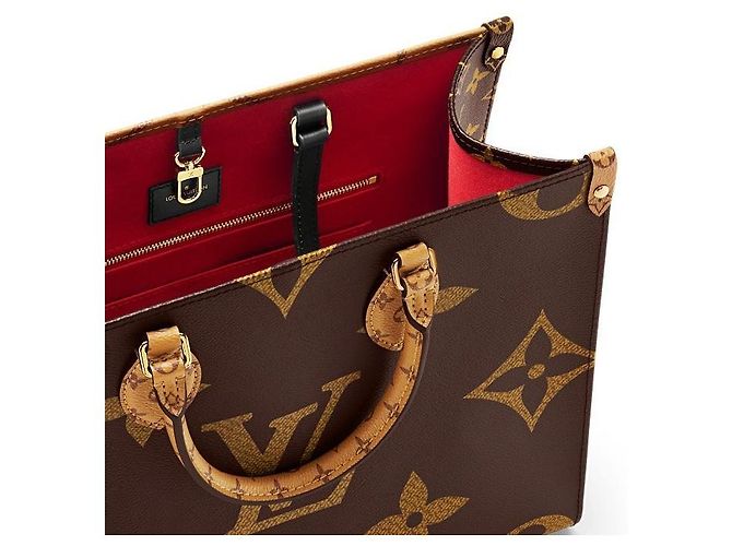 Louis Vuitton OnTheGo MM Monogram Negro - vista 10