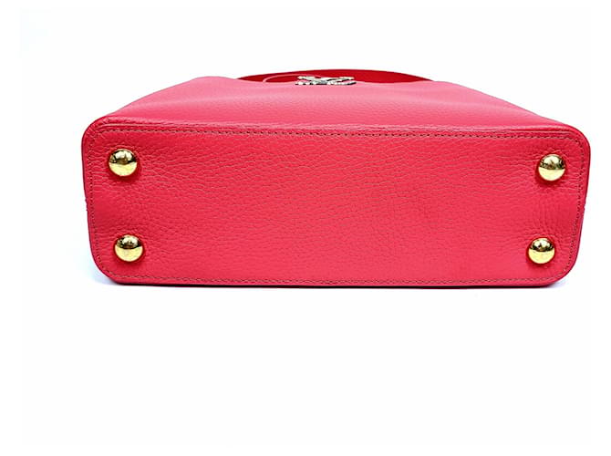 Louis Vuitton Python Capucines BB Top Handle Bag Pink - view 6