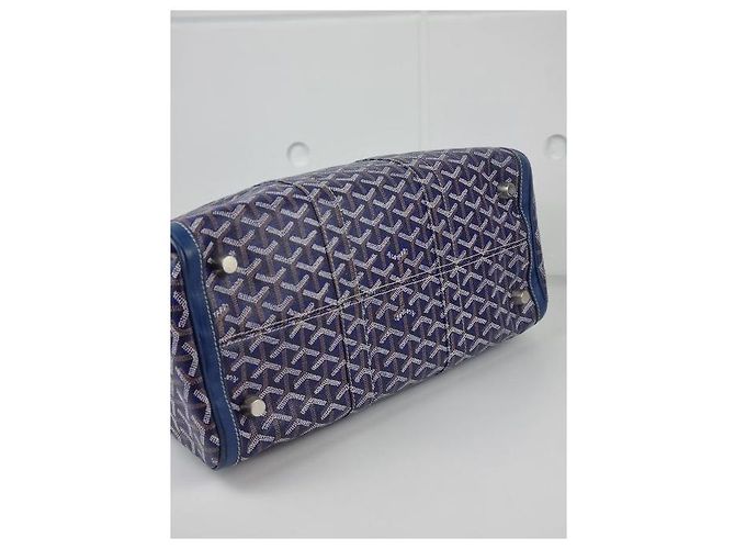 Goyard Borsa Bowling Crossbody Croisiere Navy Special Color (Include Tracolla) Blu - vista 10