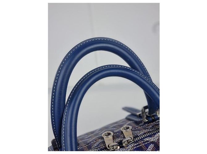 Goyard Borsa Bowling Crossbody Croisiere Navy Special Color (Include Tracolla) Blu - vista 11
