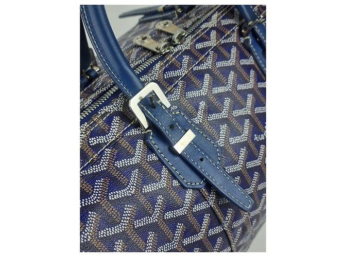 Goyard Borsa Bowling Crossbody Croisiere Navy Special Color (Include Tracolla) Blu - vista 12