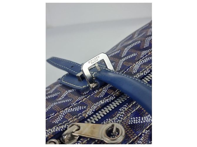 Goyard Borsa Bowling Crossbody Croisiere Navy Special Color (Include Tracolla) Blu - vista 13