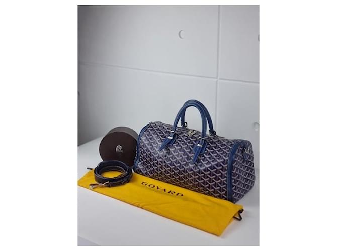 Goyard Borsa Bowling Crossbody Croisiere Navy Special Color (Include Tracolla) Blu - vista 2