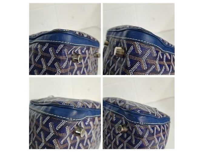 Goyard Borsa Bowling Crossbody Croisiere Navy Special Color (Include Tracolla) Blu - vista 9