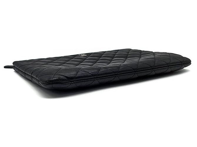 Chanel Clutch in agnello New Medium Nero - vista 6