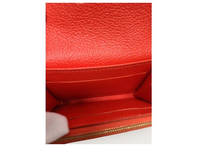 Louis Vuitton Geldbeutel Rosalie Empreinte Minnesota Orange - Ansicht 4