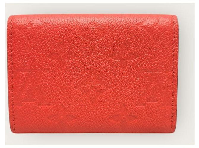 Louis Vuitton Geldbeutel Rosalie Empreinte Minnesota Orange - Ansicht 5