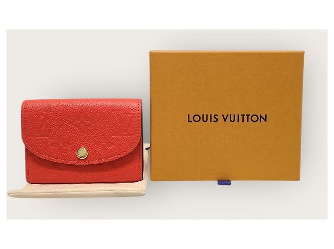 Louis Vuitton Geldbeutel Rosalie Empreinte Minnesota Orange - Ansicht 6