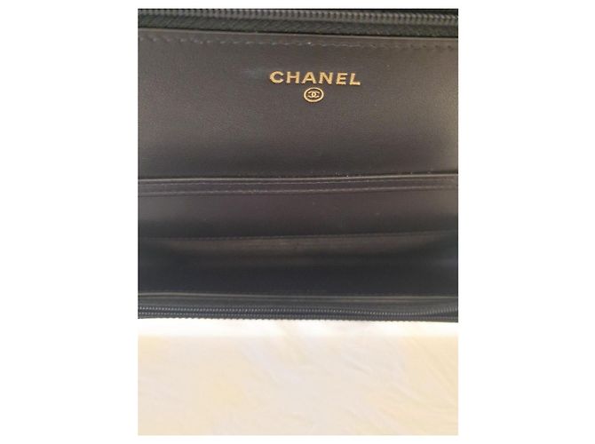 Chanel Serie WOC in agnello decorata con perle Bianco - vista 10