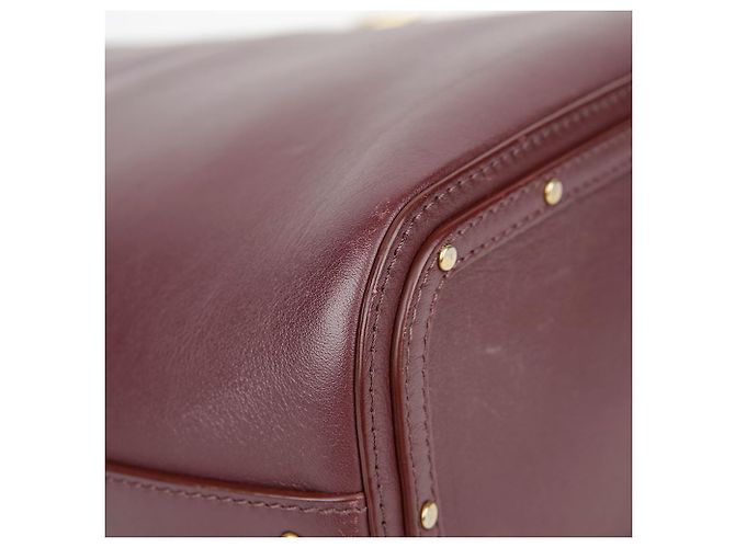 Chloé Borsa a secchiello Roy in pelle bordeaux Rosso - vista 14