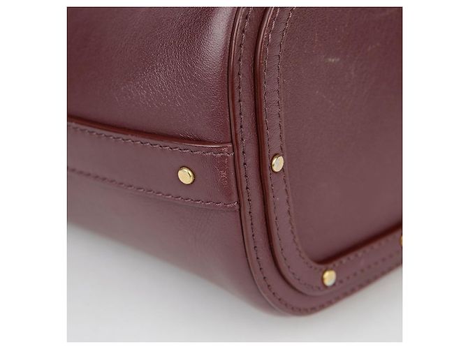 Chloé Borsa a secchiello Roy in pelle bordeaux Rosso - vista 15