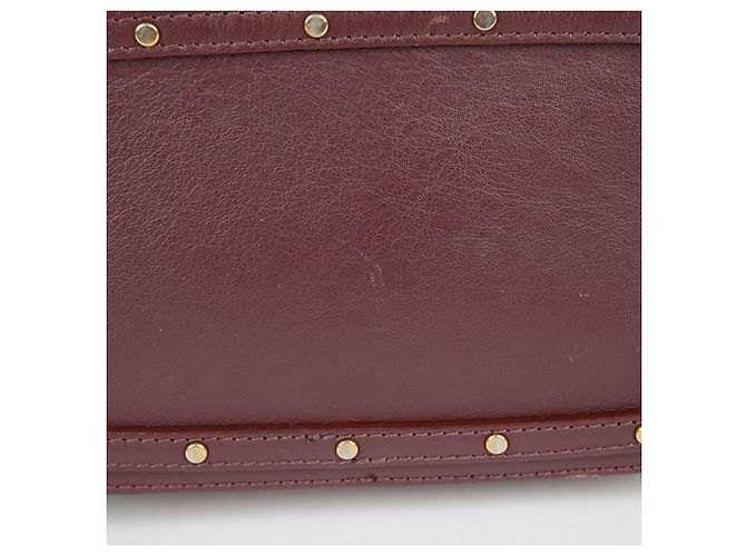 Chloé Borsa a secchiello Roy in pelle bordeaux Rosso - vista 18