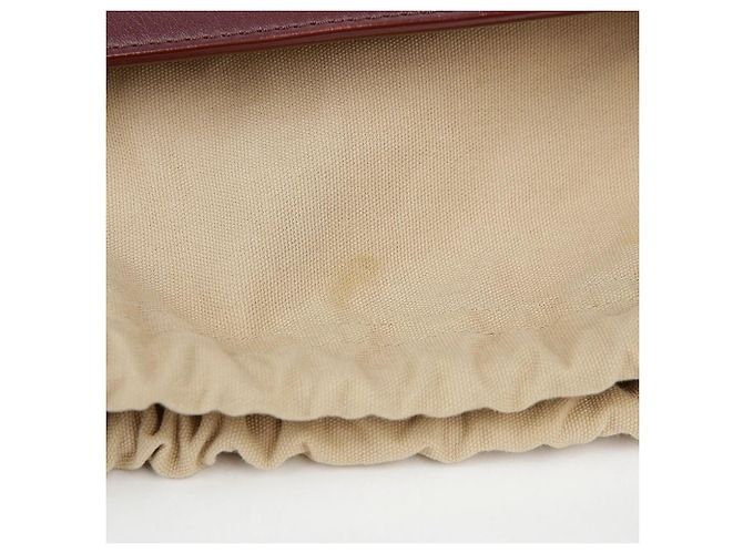 Chloé Borsa a secchiello Roy in pelle bordeaux Rosso - vista 26