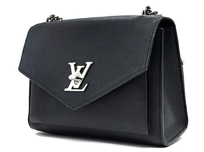 Louis Vuitton Borsa BB Chain Mylockme Nero - vista 2