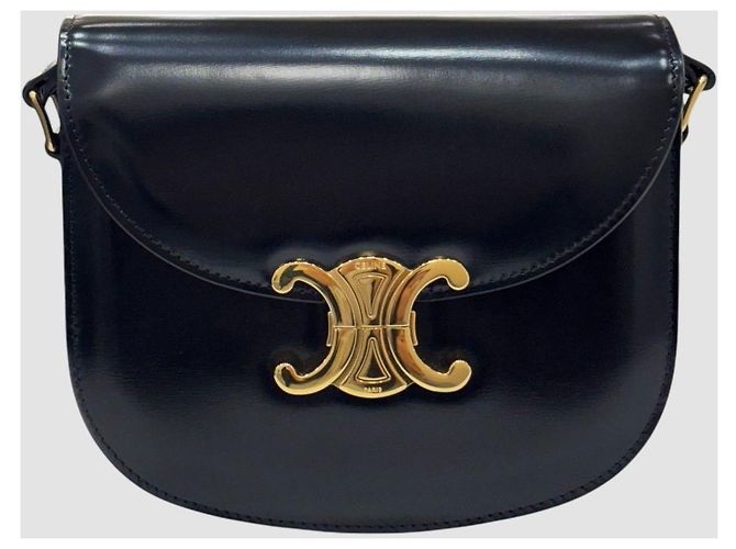 Céline Borsa a tracolla Cleà Besa Trionfo Versace Tin Crossbody Bag Nero - vista 2