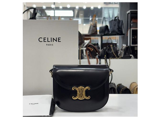 Céline Borsa a tracolla Cleà Besa Trionfo Versace Tin Crossbody Bag Nero - vista 3