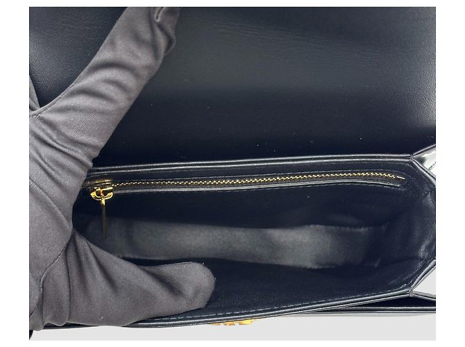 Céline Borsa a tracolla Cleà Besa Trionfo Versace Tin Crossbody Bag Nero - vista 7