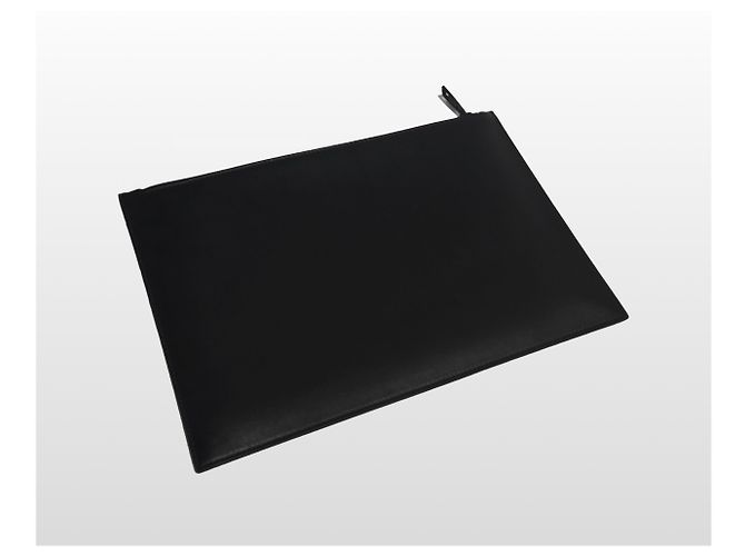 Alexander Mcqueen Clutch con logo nero - vista 4