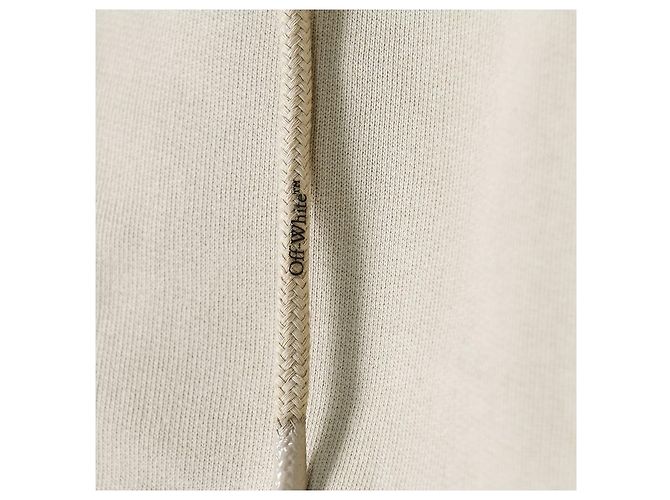 Off White Sudadera con Capucha Caravaggio Arrow Beige Naranja - vista 18