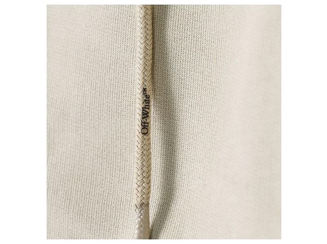 Off White Sudadera con Capucha Caravaggio Arrow Beige Naranja - vista 8