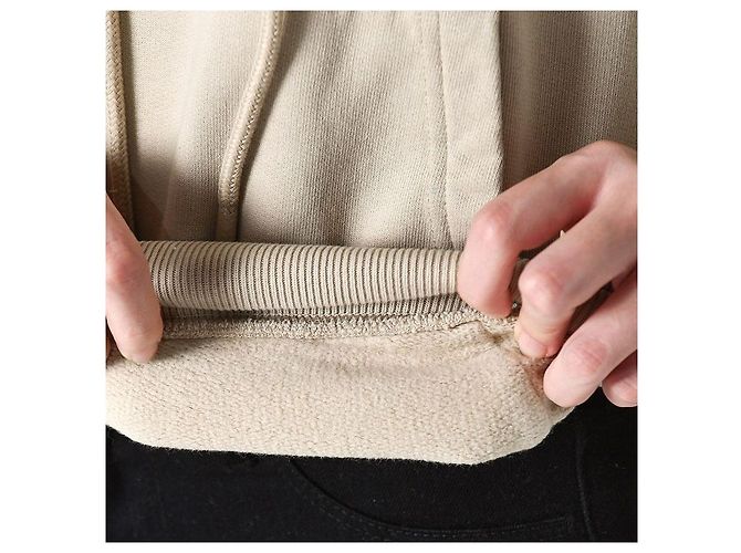 Off White Sudadera con Capucha Caravaggio Arrow Beige Naranja - vista 9
