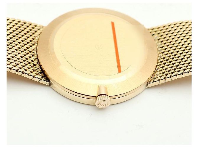 Rolex Cellini Herren Münzuhr Vintage Medium Manuell Orange - Ansicht 15