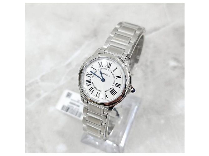 Cartier Long Must De Steel Uhr Silber - Ansicht 2