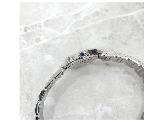 Cartier Long Must De Steel Uhr Silber - Ansicht 4
