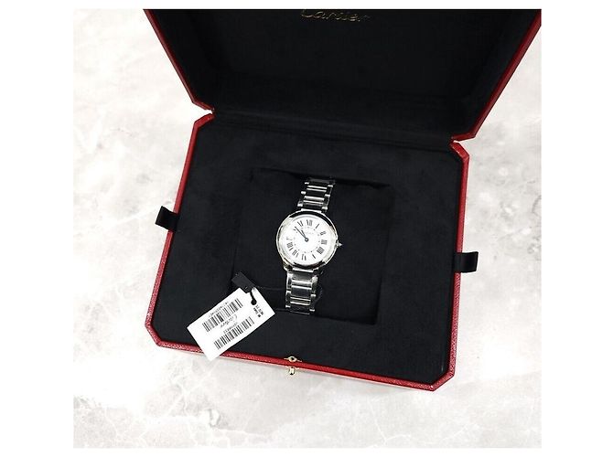 Cartier Long Must De Steel Uhr Silber - Ansicht 8
