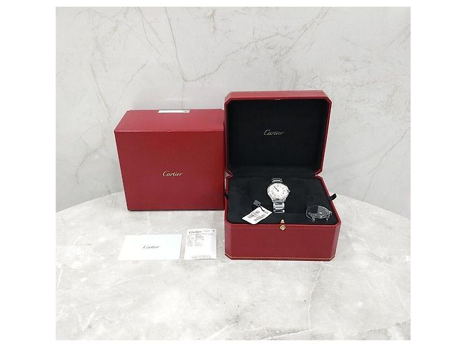 Cartier Long Must De Steel Uhr Silber - Ansicht 9