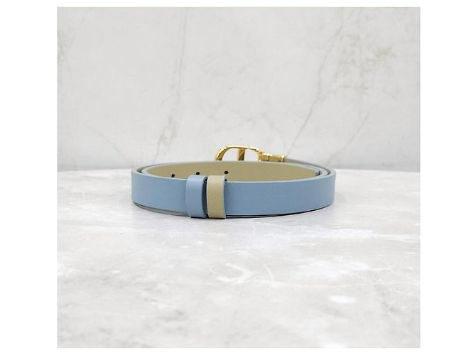 30 Montaigne Dior Cinturón reversible de piel Montaigne Plata - vista 3