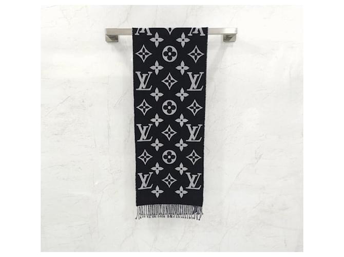 Louis Vuitton Essential Monogram Schal und Muffler Silber - Ansicht 2