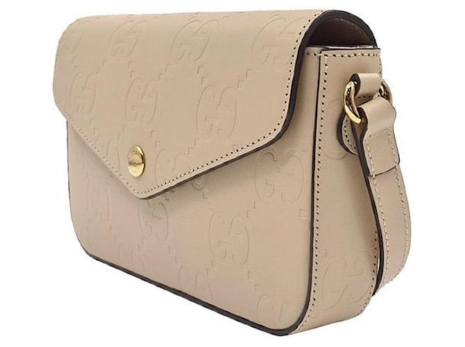 Gucci Mini Borsa a Spalla Marrone - vista 2