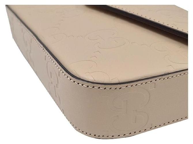 Gucci Mini Borsa a Spalla Marrone - vista 6