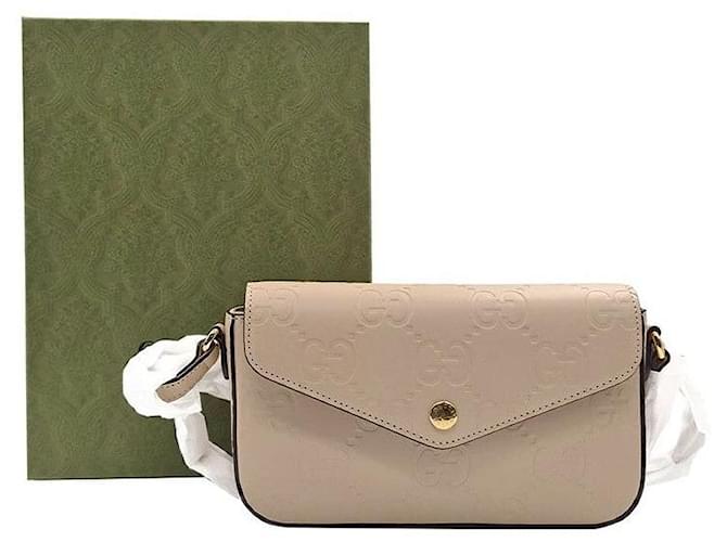 Gucci Mini Borsa a Spalla Marrone - vista 8