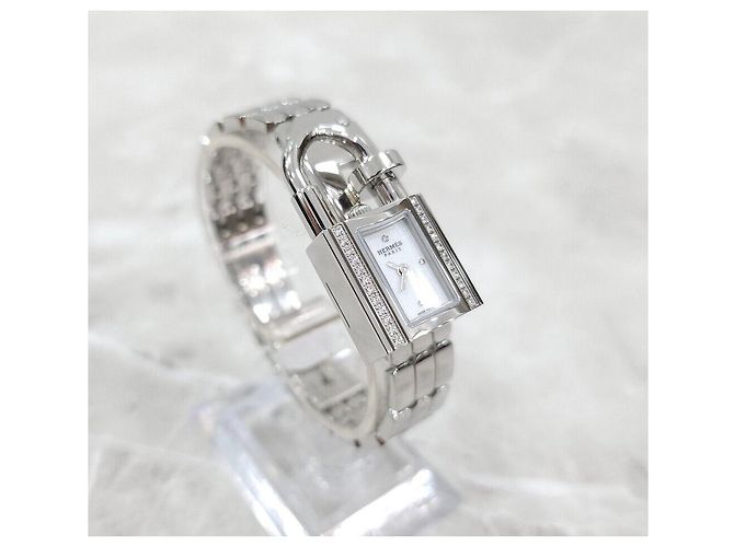 Hermès Reloj Kelly Mini de acero Plata - vista 3
