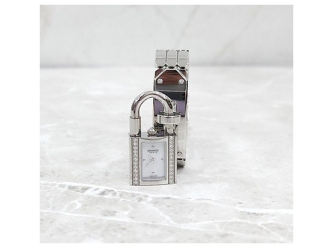 Hermès Reloj Kelly Mini de acero Plata - vista 7