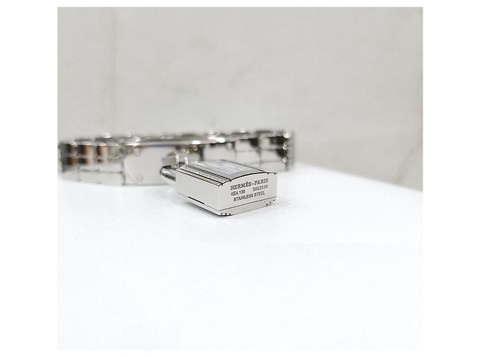 Hermès Reloj Kelly Mini de acero Plata - vista 8