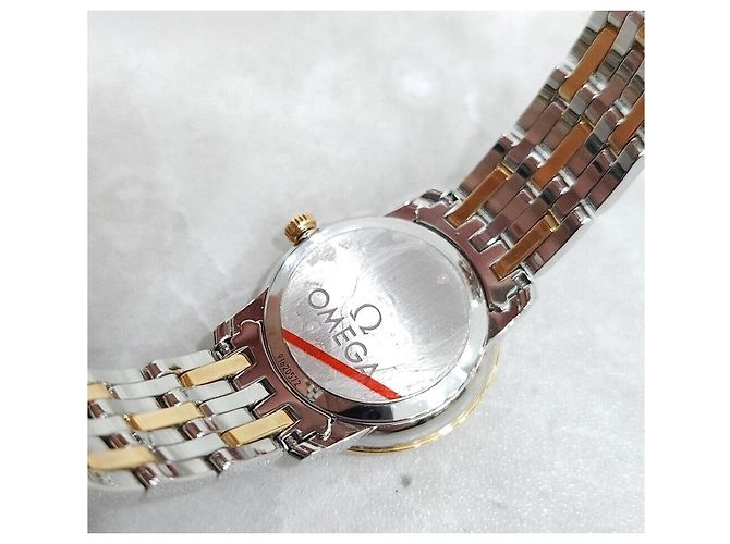 Omega Diamond De Ville Prestige Combi Uhr Silber - Ansicht 4