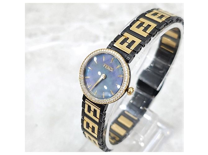 Fendi FF Logo Forever Diamond Uhr Mehrfarben - Ansicht 2