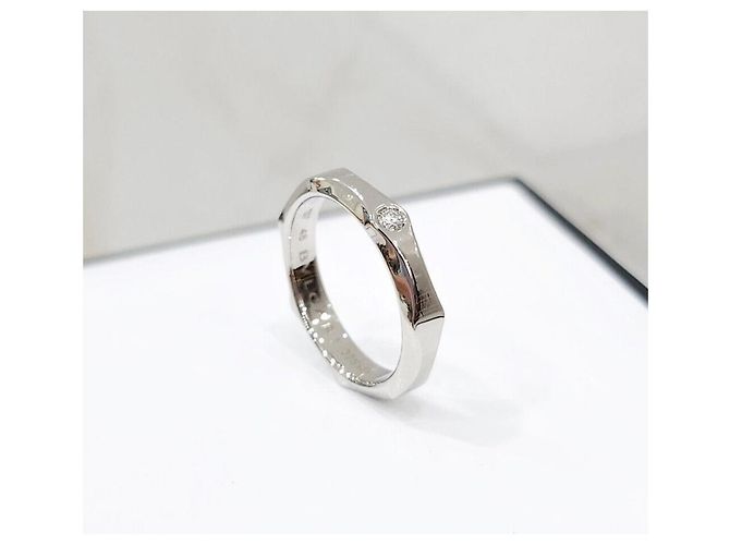Bulgari Alianza de Boda Diamond Infinity Oro Blanco Talla - vista 4