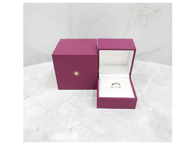Bulgari Alianza de Boda Diamond Infinity Oro Blanco Talla - vista 6